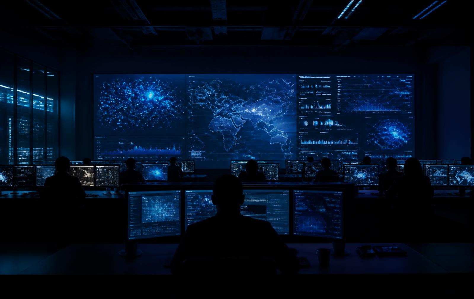 Digital command center for a police department